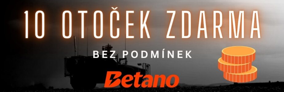 Betano 10 free spinů bez podmínek