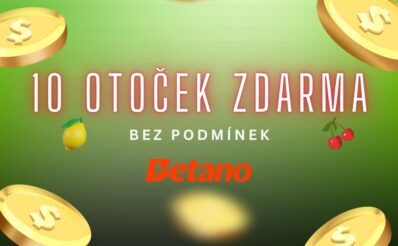 Betano 10 otoček zdarma bez podmínek