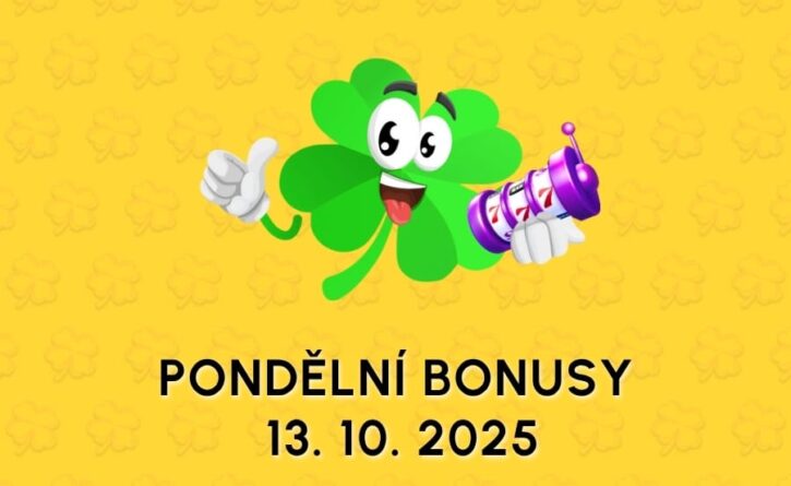 Free spiny a bonusy dnes 13-10-2025
