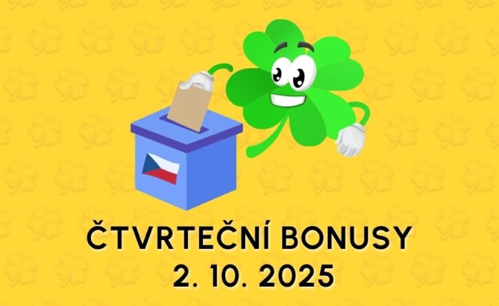 Free spiny a bonusy dnes 2-10-2025
