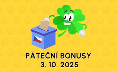 Free spiny a bonusy dnes 3-10-2025