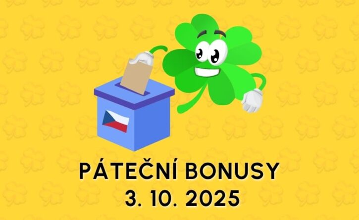 Free spiny a bonusy dnes 3-10-2025