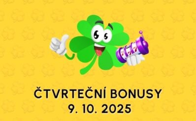 Free spiny a bonusy dnes 9-10-2025