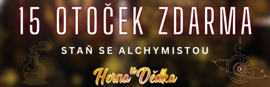 Herna U Dědka 15 otoček zdarma Herna U Dědka 15 otoček zdarma