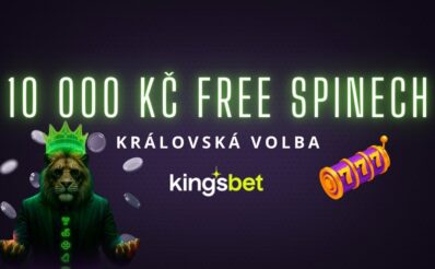 Kingsbet 10 000 Kč ve free spinech