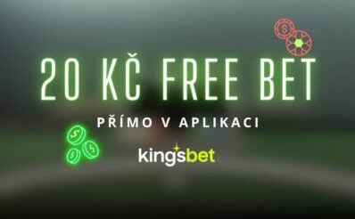 Kingsbet 20 Kč free bet