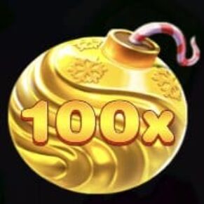 Symbol MULTIPLIER symbol automatu Sweet Bonanza Xmas od Pragmatic Play