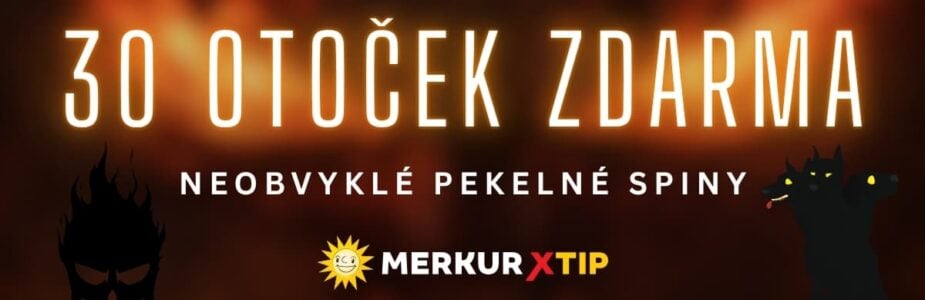 Merkur 30 pekelných spinů Merkur 30 pekelných spinů