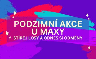 Stírej losy a odnes si nálož káček od Maxy!