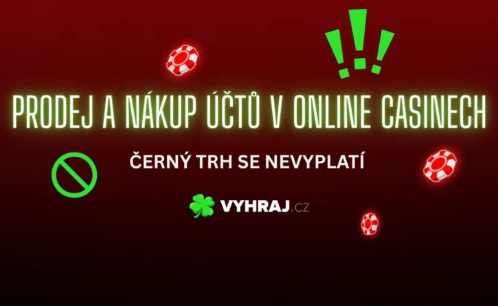Prodej a nákup účtů v online casinech