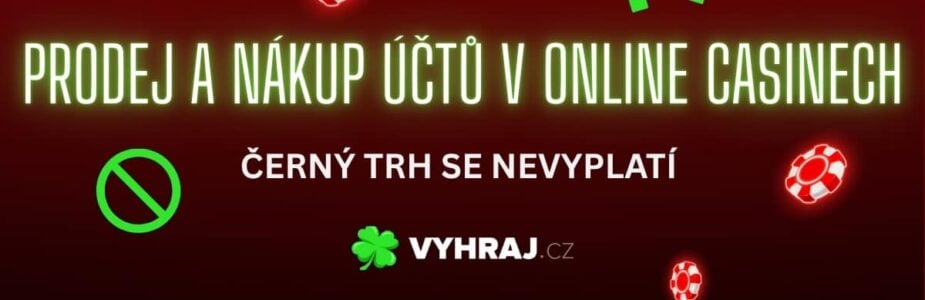Prodej a nákup účtů v online casinech