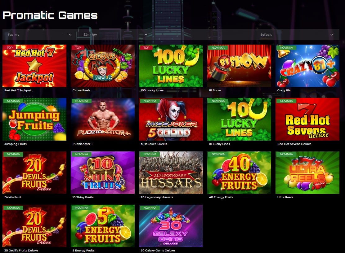 Promatic Games u Tokyo casina