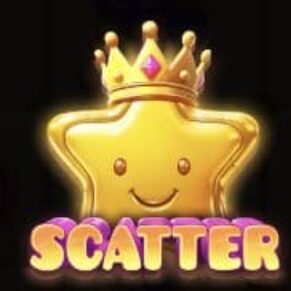 Symbol SCATTER symbol automatu Sweet Kingdom od Pragmatic Play