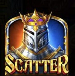 Symbol SCATTER symbol automatu The Knight King od Pragmatic Play
