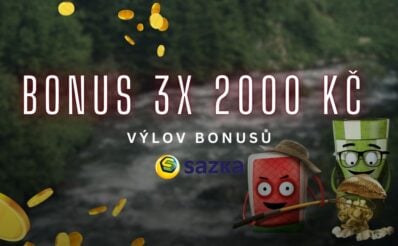 Sazka 3x2000 Kč bonusový výlov