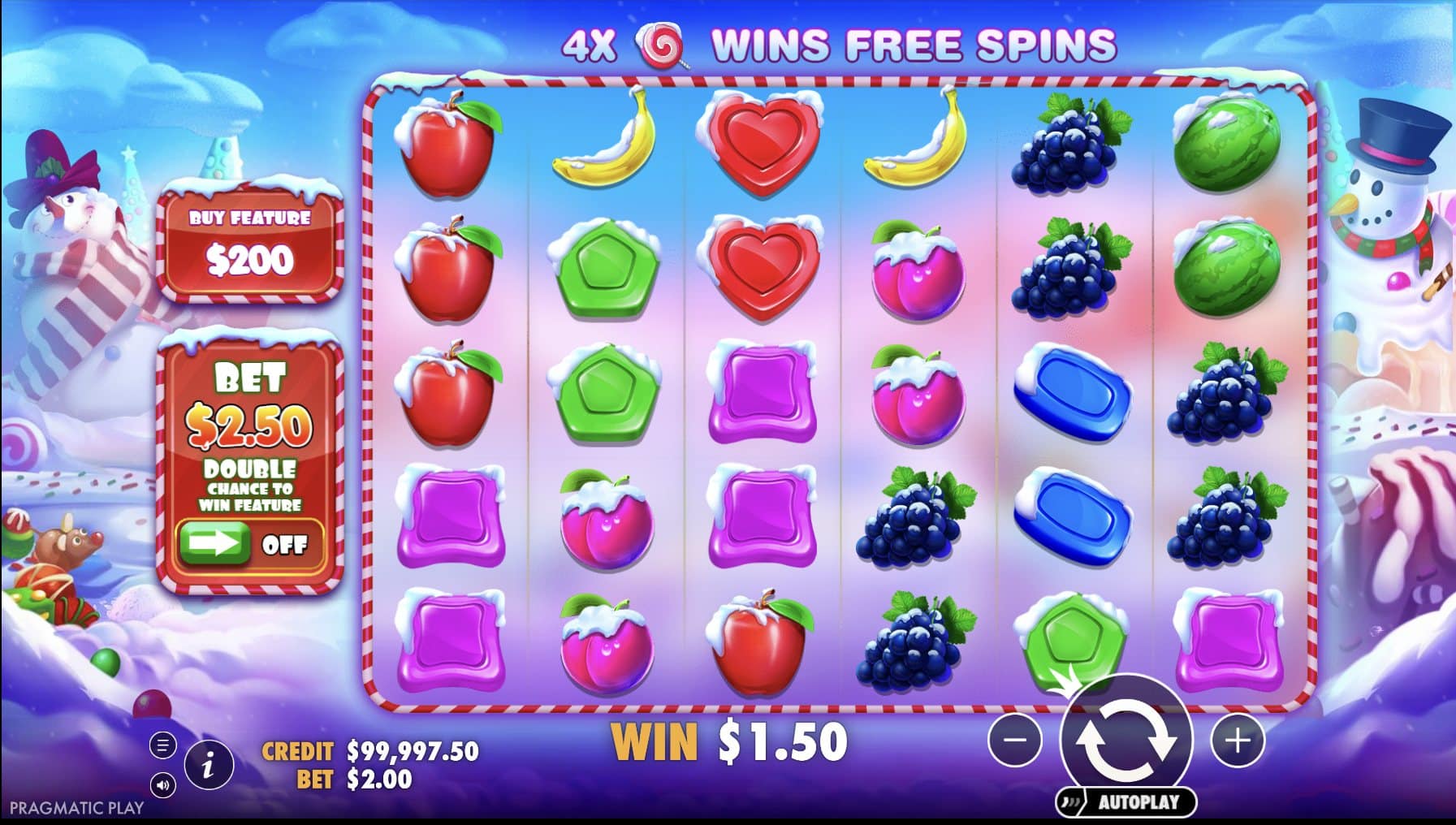 Téma a symboly Sweet Bonanza Xmas