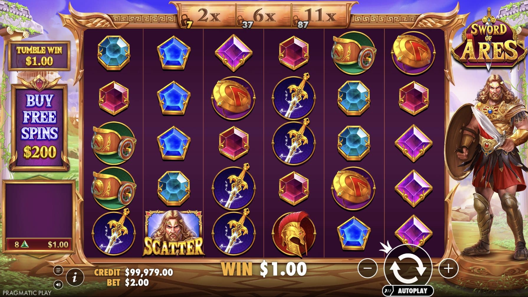 Téma a symboly Sword of Ares