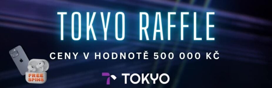 Tokyo raffle přináší ceny v hodnotě 500 000 Kč