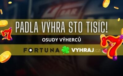 Ve Fortuně padla výhra sto tisíc korun!