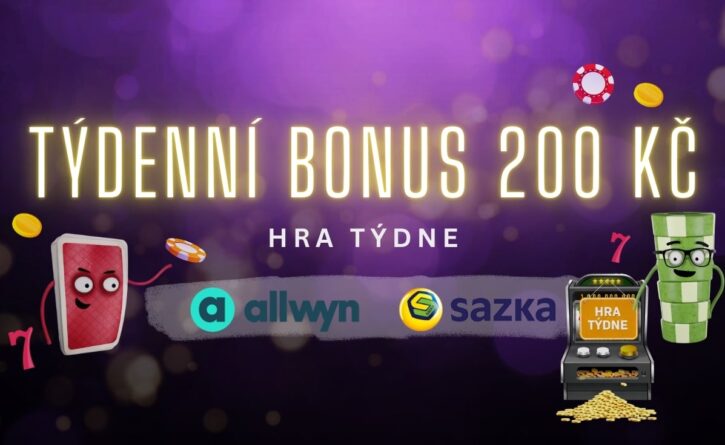 bonus 200 Kč na Allwynu