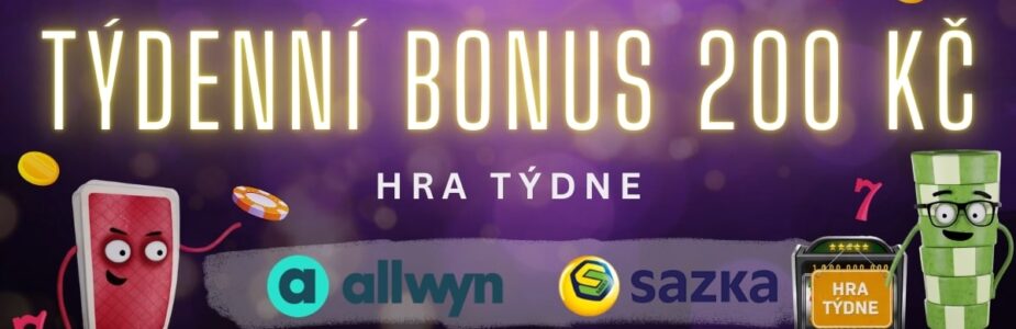 bonus 200 Kč na Allwynu