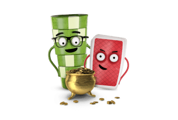 Pan červený a zelený Sazka