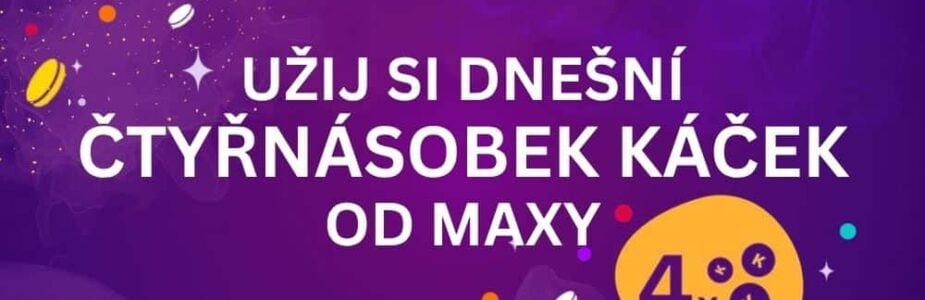 Užij si dnešní bonusový pátek u Maxy!