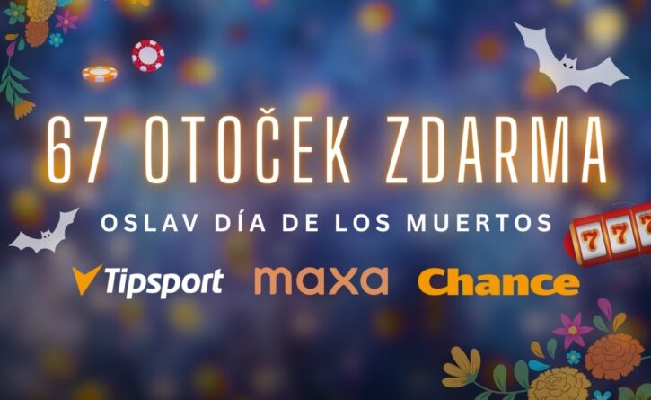 67 free spinů u Tipsportu Chance a Maxy