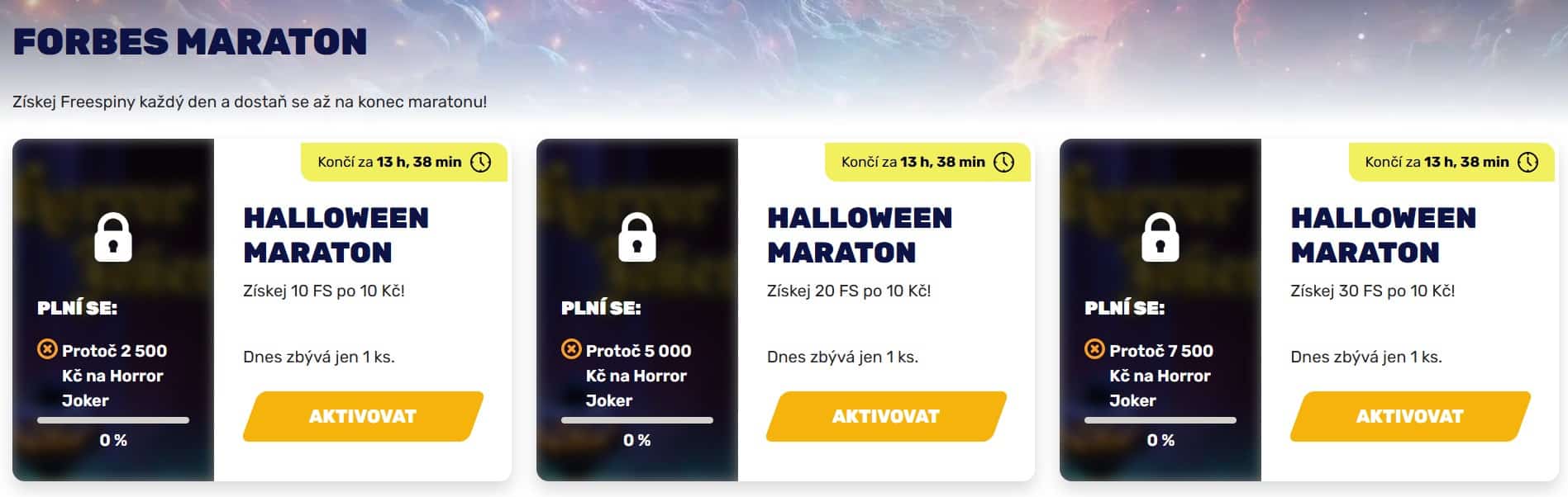 Halloween maraton