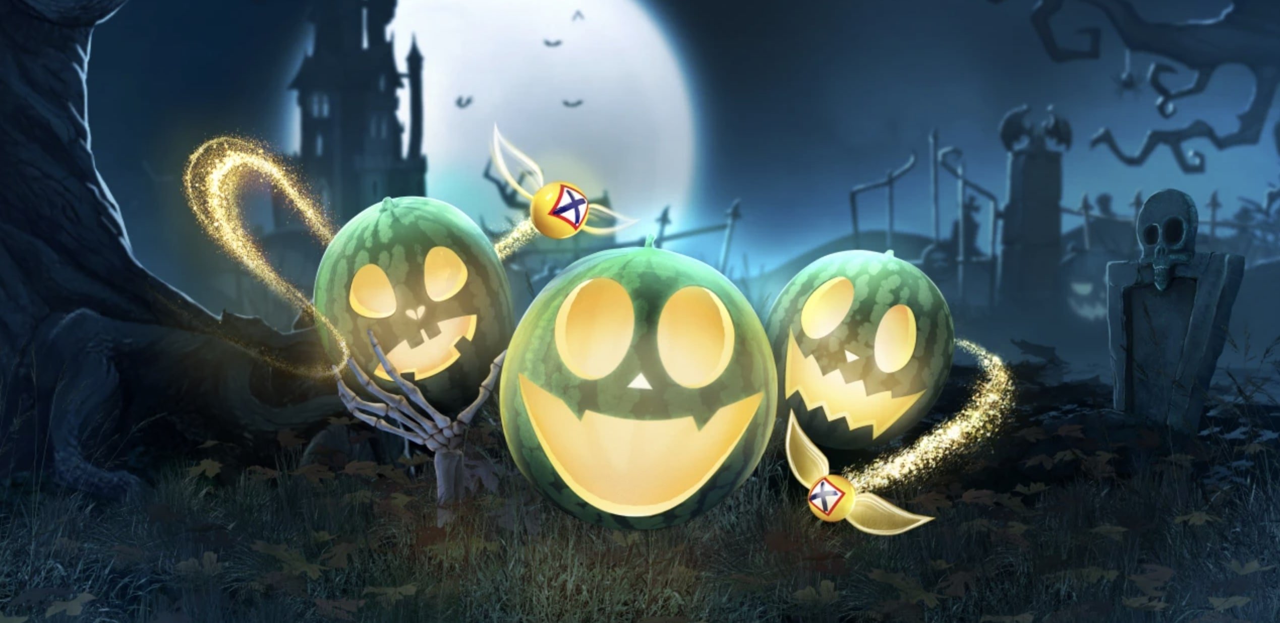 Halloweenské melouny od Sportky