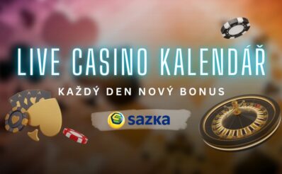 Live casino kalendář na Sazce