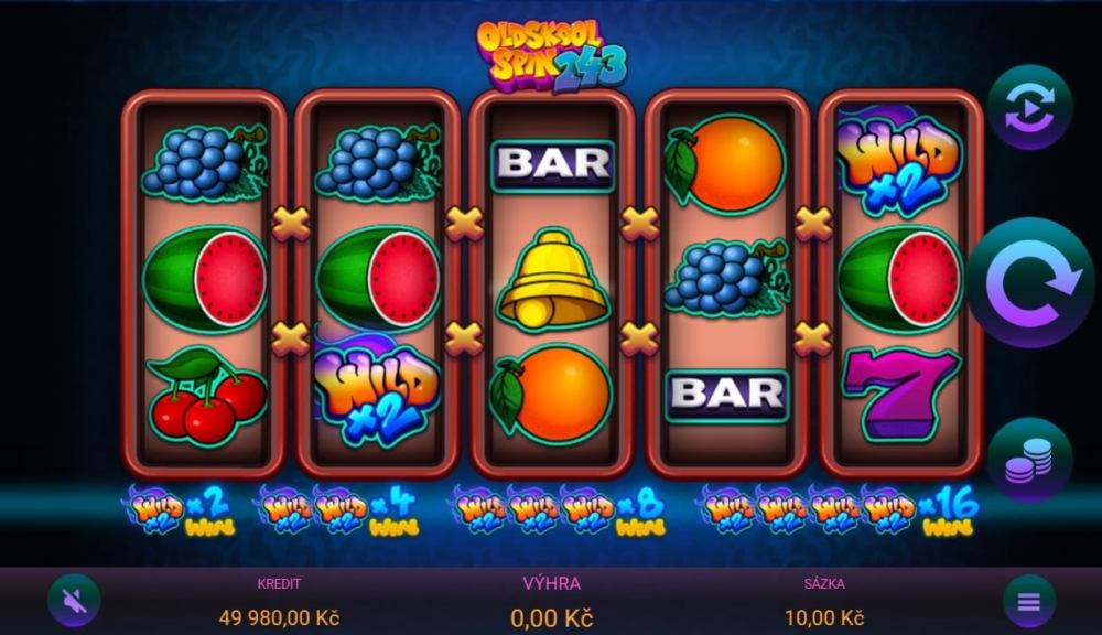 automat Oldskool Spin 243 od Apollo Games
