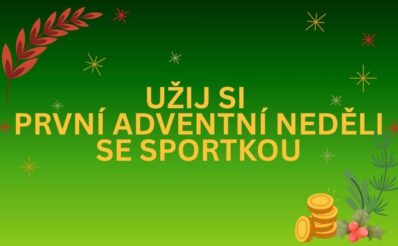 První adventní neděle se Sportkou, odneseš si milion korun?