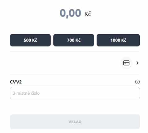 Vklad na Betanu