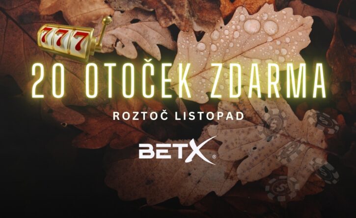 20 free spinů od BetX