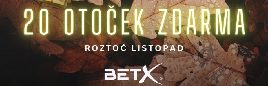 20 free spinů od BetX