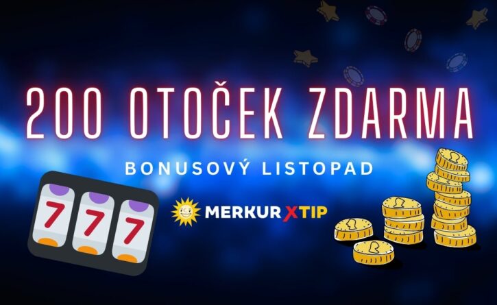 200 otoček zdarma u Merkuru