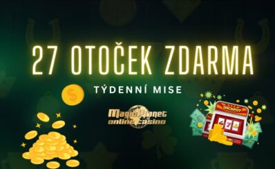 27 free spinů od Magic Planet