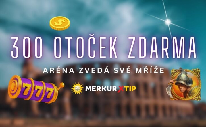 300 otoček zdarma u Merkuru