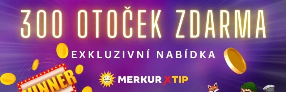 300 otoček zdarma u MerkurXtip