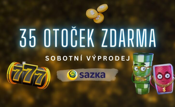 35 otoček zdarma u Sazky