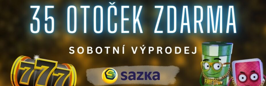 35 otoček zdarma u Sazky
