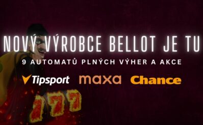Bellot už i v Tipsport, Chance a Maxe!