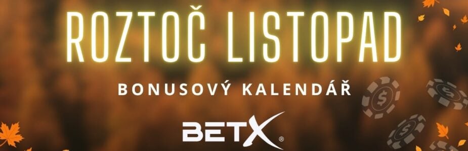 BetX listopadový kalendář