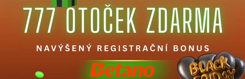 Betano 777 otoček zdarma za registraci