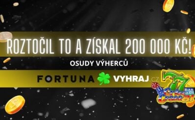 Fortuna mu přinesla 200 000 Kč!