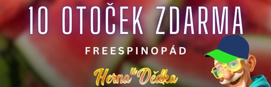 Herna U Dědka 10 free spinů freespinopád