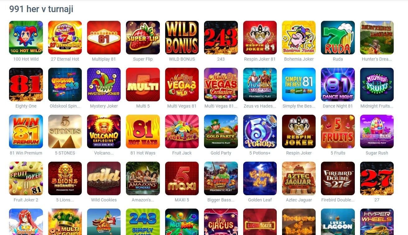 Hry v turnaji u Maxy