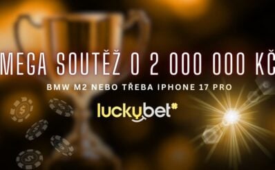 LuckyBet mega soutěž o 2 000 000 Kč