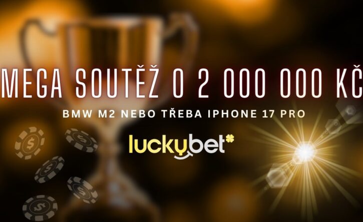 LuckyBet mega soutěž o 2 000 000 Kč